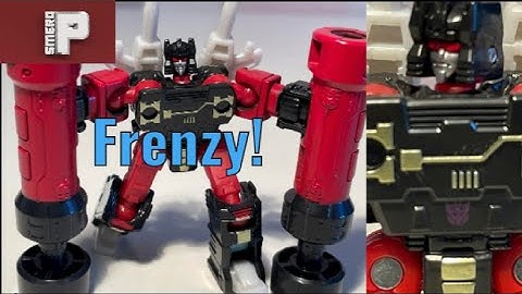 Transformers Studio Series Core Class The Transformers: The Movie Decepticon Frenzy (Red) review