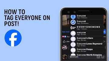 How To Tag Everyone On Facebook Post Fast [easy]