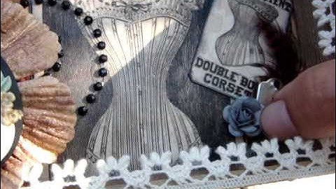 Steampunk Debutante Altered Box