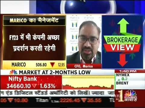 CNBC TV18 Awaaz - Know Your Company | 06 May 2022 | Pawan Agrawal - CFO, Marico | Q4FY22 Earnings
