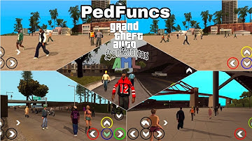 Plugin | PedFuncs For Gta Sa AML Android | add-on Peds Skins