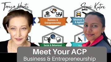 Meet Your ACP - Entrepreneurship and Business Faculty Lead and Peer Navigator