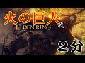 【エルデンリング】超ゴリ押し討伐：火の巨人戦
