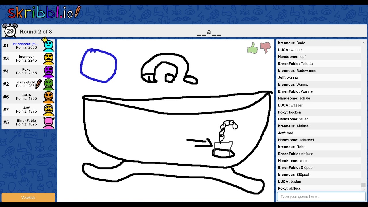 Wie oft kann man sich verschreiben? ️ #49 Skribbl io