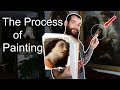 The Process of Painting. Cesar Santos vlog 072