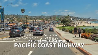 [Full Version] Driving Pacific Coast Highway, Newport Beach to San Clemente Beach, California, 4K