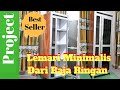 LEMARI MINIMALIS PALING LARIS.! - Membuat Lemari Tas Baja Ringan || how to make a bag wardrobe