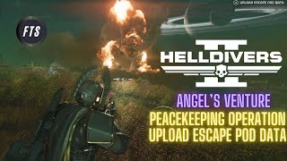 HELLDIVERS™ 2 | Angel's Venture - Terminid Control | Mission: Upload Escape Pod | No Commentary | #5