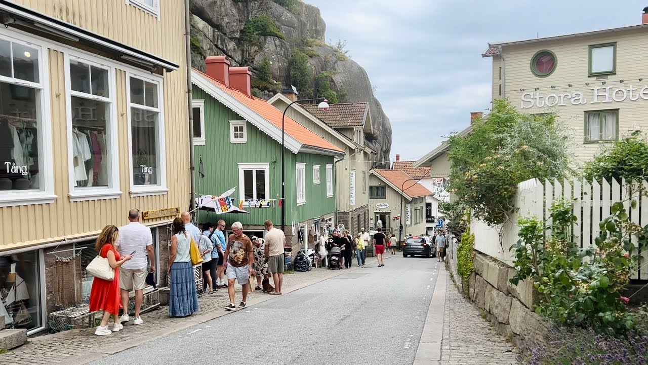 Sweden Walks: Fjällbacka. Charming fishing village gone famous. 