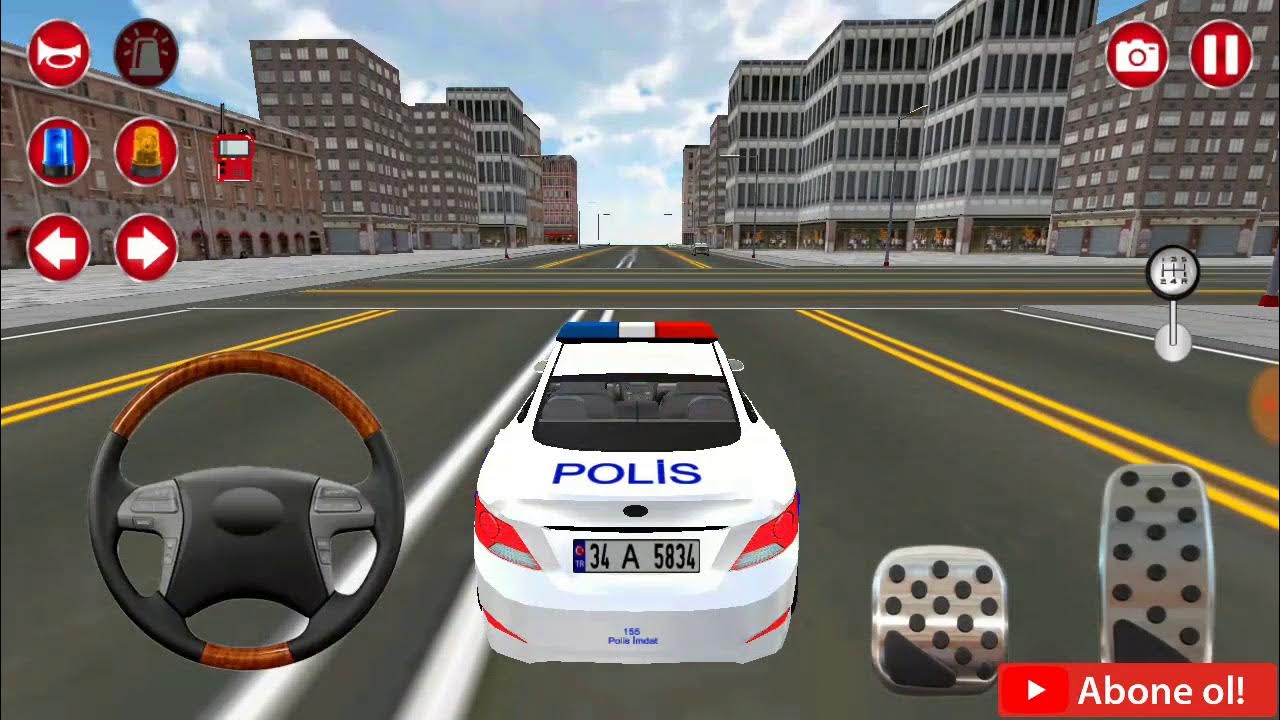 Çocuklara özel polis arabası oyunu/Eğlenceli araba yarışı Çocuklar için yarış  oyunları - YouTube