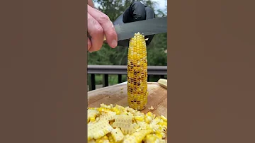 Grilled Corn On The Cob But Off The Cob With A Dexter Produce Knife Corn 