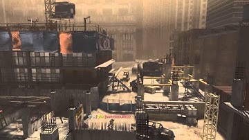 MW3- Across Map Throwing Knife!