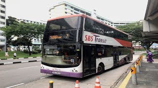 SBS7361M Volvo B9TL CDGE (SBS Transit) (Service 7) (Along Holland Road towards Clementi)