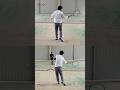 【東京のお客様】打点を決めるのは、それまでの過程#tennis