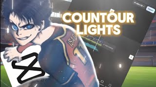HOW TO DO CONTOUR LIGHTS / GLOW IN CAPCUT MOBILE  @Kale-edtz