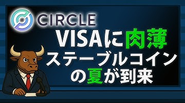 月間取引額8000億ドル突破!ステーブルコインがVISAに迫る理由【2025/07/10】