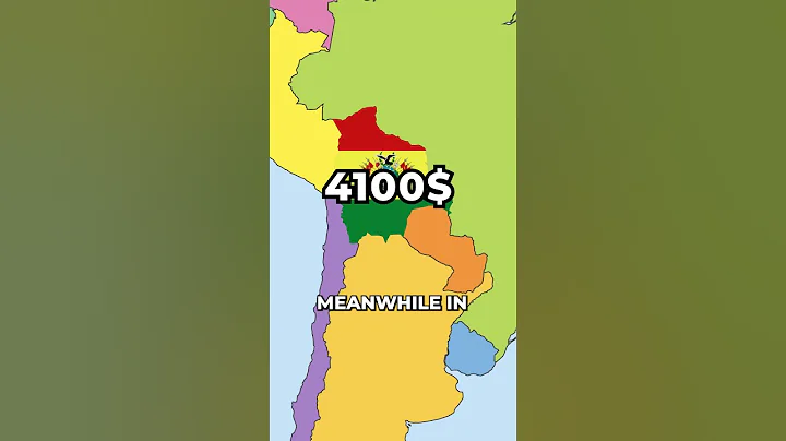 The POOREST Country on Every Continent! #geography #maps #countries