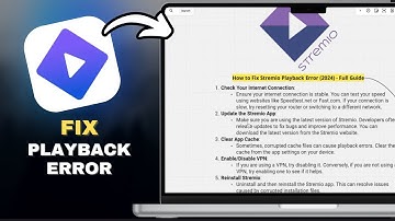 How to Fix Stremio Playback Error in SECONDS!
