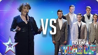Susan Boyle vs Collabro | Britain's Got Talent World Cup 2018