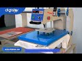Presse à Chaud Double Stations 40x60 🔥 | Pneumatique Automatique | ماكينة طباعة حرارية صناعية