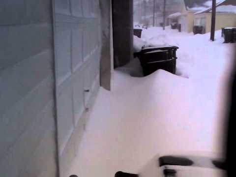 The day after tomorrow in chicago??- blizzard 2011 part 1 - YouTube
