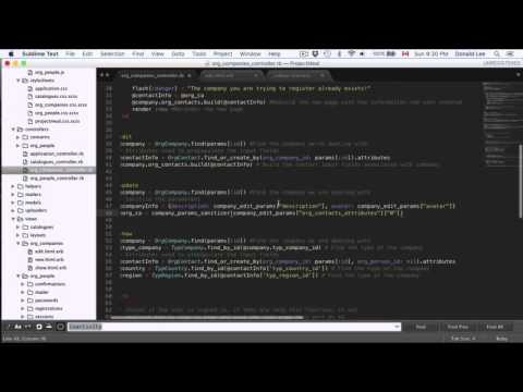 Ruby on Rails Tutorial 41 Update Companies
