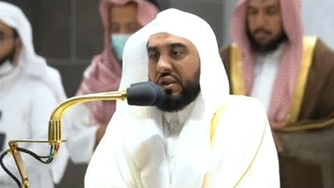 صلاة الفجر 20 صفر 1444هـ لمحات حجازية من سورة السجدة والانسان فضيلة الشيخ د. عبدالله الجهني