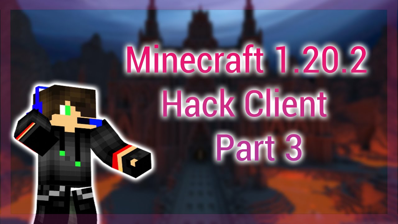 How to make your own Minecraft 1.20.2 Hack Client! | First module and ...