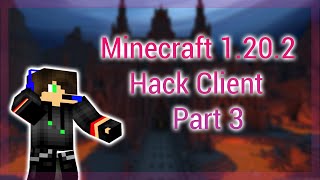 How to make your own Minecraft 1.20.2 Hack Client! | First module and InGameOverlay (Part 3)