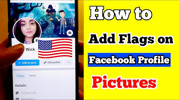 How to Add Flag on Facebook Profile Picture