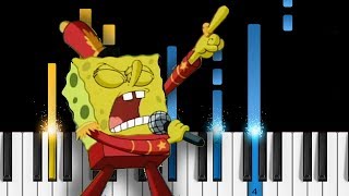 Spongebob - Sweet Victory - Easy Piano Tutorial chords