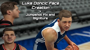NBA 2K17 | Luka Doncic | FACE CREATION | JUMPSHOT FIX | SIGNITURE FIX | 1080p