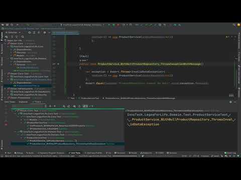Distributed Programming Fullstack 2021  | S2P12 | TDD Test That an Exception thats being Thrown has