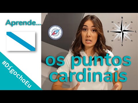 #DígochoEu Aprende os puntos cardinais