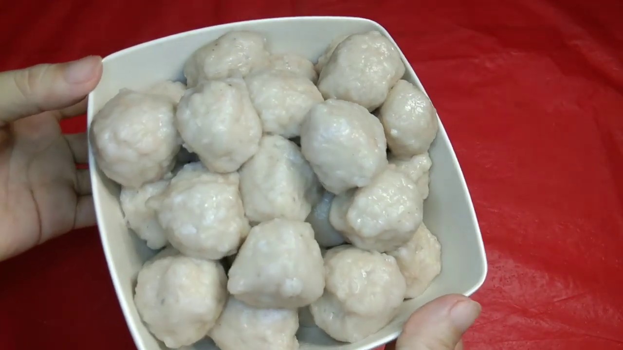CARA MEMBUAT BAKSO UDANG HOMEMADE||BAKSO UDANG SEDERHANA 