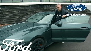 Matthias Malmedie gibt dem Ford Mustang BULLITT die Sporen | Ford Deutschland