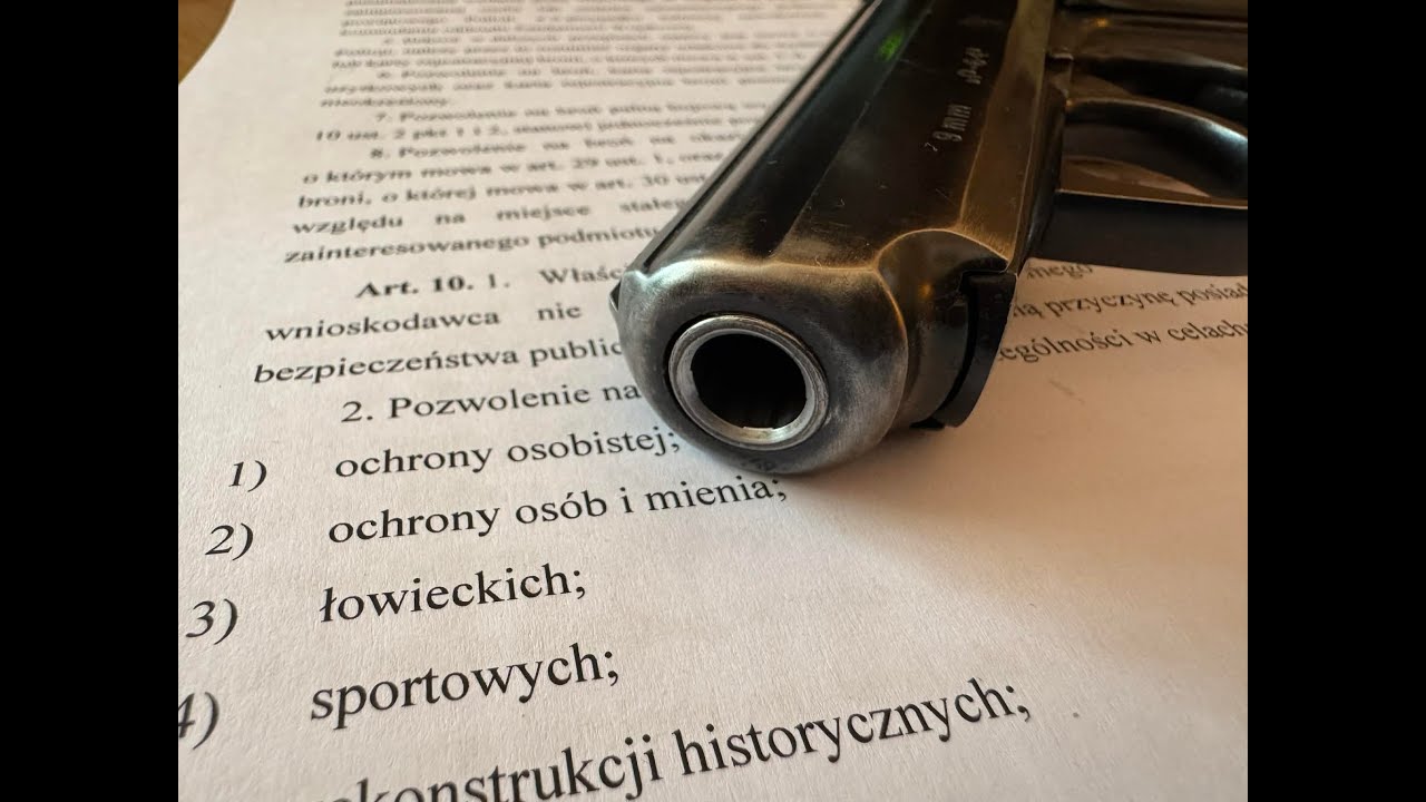 Pozwolenie na broń - omawiamy, które najlepsze :)