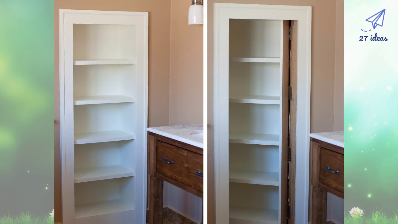 🔴 27 Stunning SMALL BATHROOM CUPBOARD Ideas YouTube