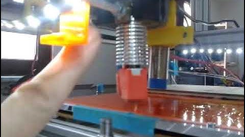 E3D Titan tool changer first test