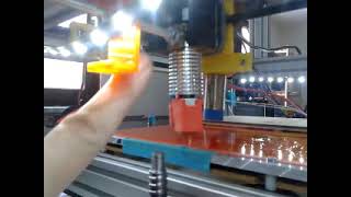 E3D Titan tool changer first test