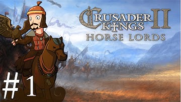 Crusader Kings 2 | CK2 | Horse Lords | Part 1 | A Horde of Hungarian Barbarians
