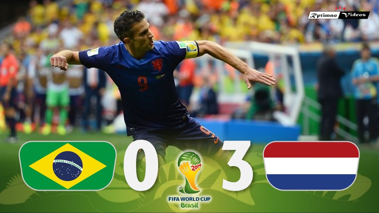 Copa do Mundo 2014: Holanda vence Seleção Brasileira por 3 x 0