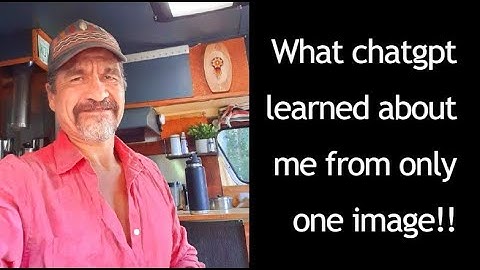 SHOCKING!  What chatgpt learned about me from one photo!