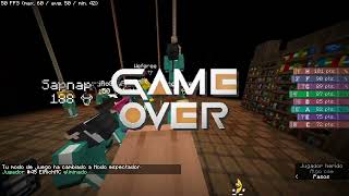 ELRICHMC MUERE EN EL AHORCADO | Dia 5 | Squid Craft Games 2 screenshot 5