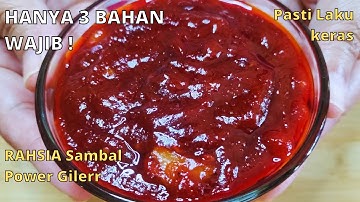 PERHATIAN‼️ Peniaga & Peminat Tegar BIHUN SUP | Rahsia Membuat SAMBAL MERAH | Pasti Menambah Lagi😋😋