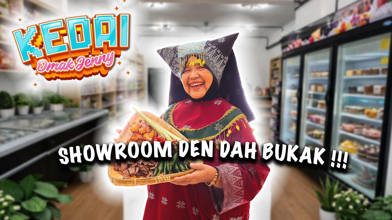 OMAK JENNY DAH BUKA SHOWROOM !!!!! 😱 MOH SINGGAH !!!