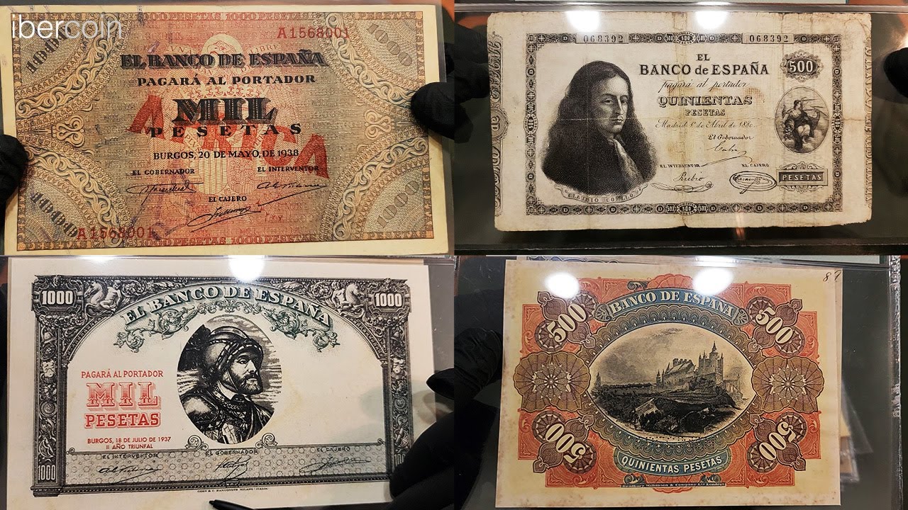 LOS MEJORES BILLETES ESPAÑOLES DE LA SUBASTA VIA STELLAE III | Ibercoin