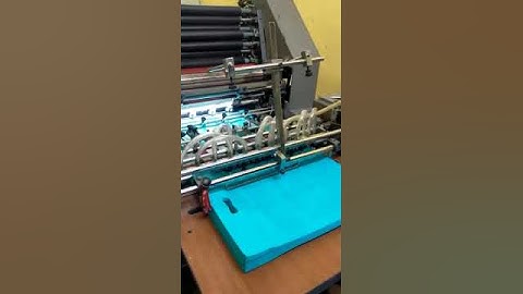 16*22 singal colors printing machine no 7678643998