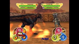 Dinosaur King Arcade Game 恐竜キング - Torvosaurus X Carcharodontosaurus Vs The Alpha Fortress Hard
