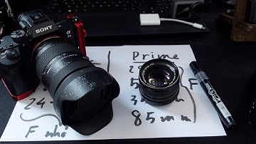 Giải thích về các loại ống kính (lens) trong 6 phút